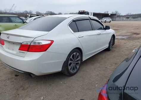 2014 Honda Accord Sport из США, поврежденный, VIN 1HGCR2F51EA123083